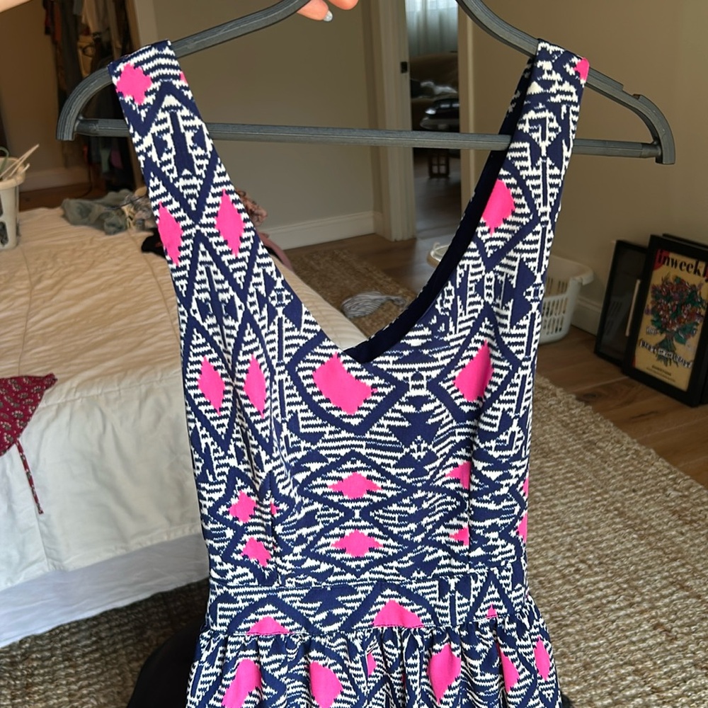 Geometric Mini Dress